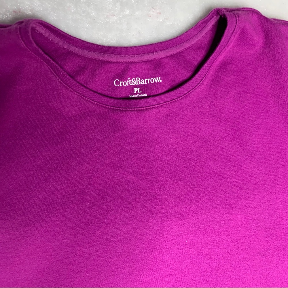 5for $25 🔺Croft&barrow shirt 👚Size PL - Picture 4 of 4